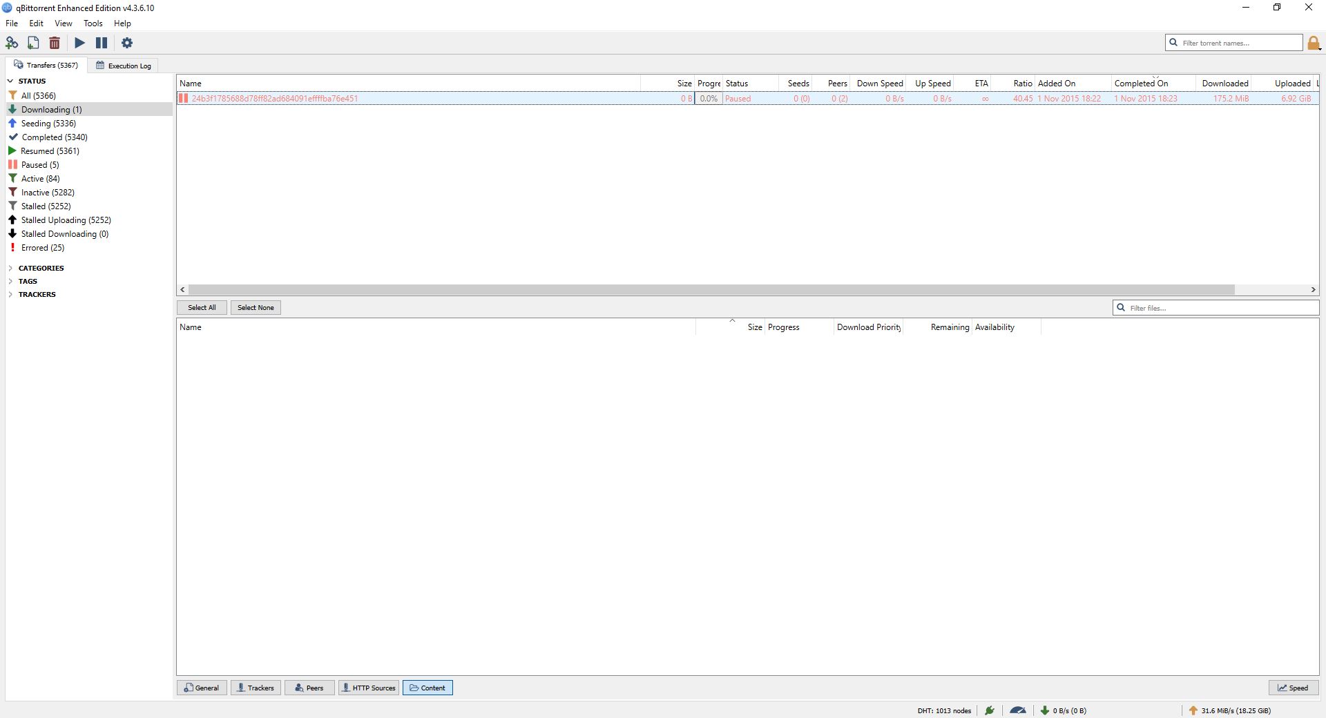 Quick screenshot for demo only. I do use the official version when testing the new versions